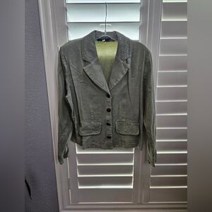 Froxx Vintage Green Blazer Size Small
